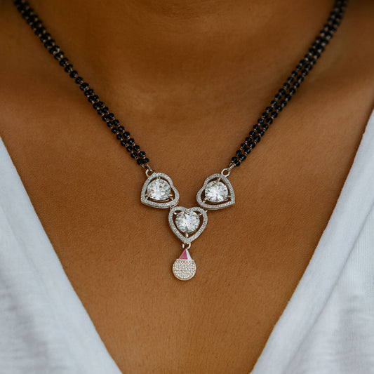 Triple Heart Mangalsutra