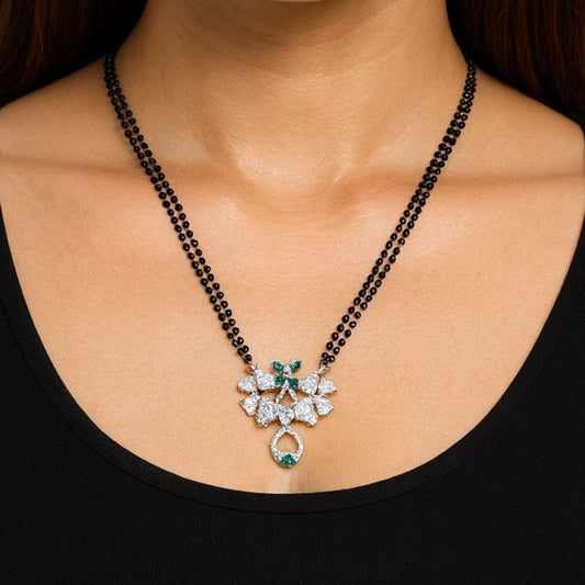 Floral Charm Mangalsutra