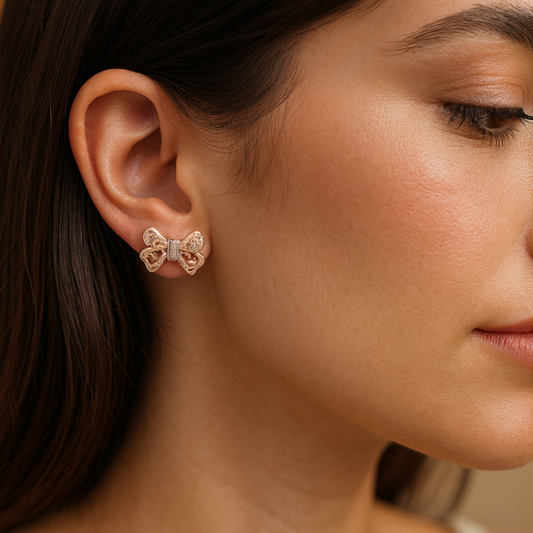 Bow Blossom Stud