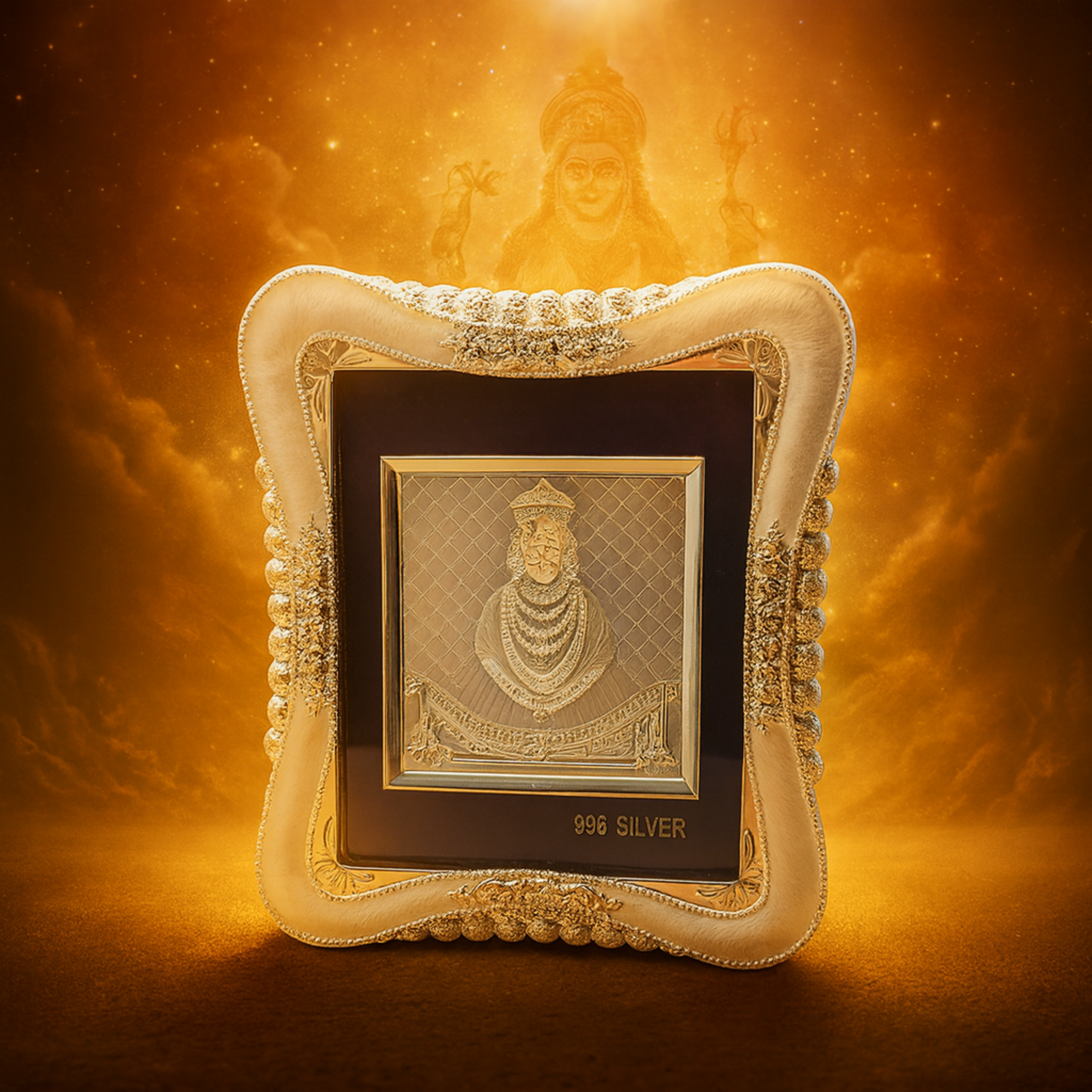 Divine Shyam Silver Frame