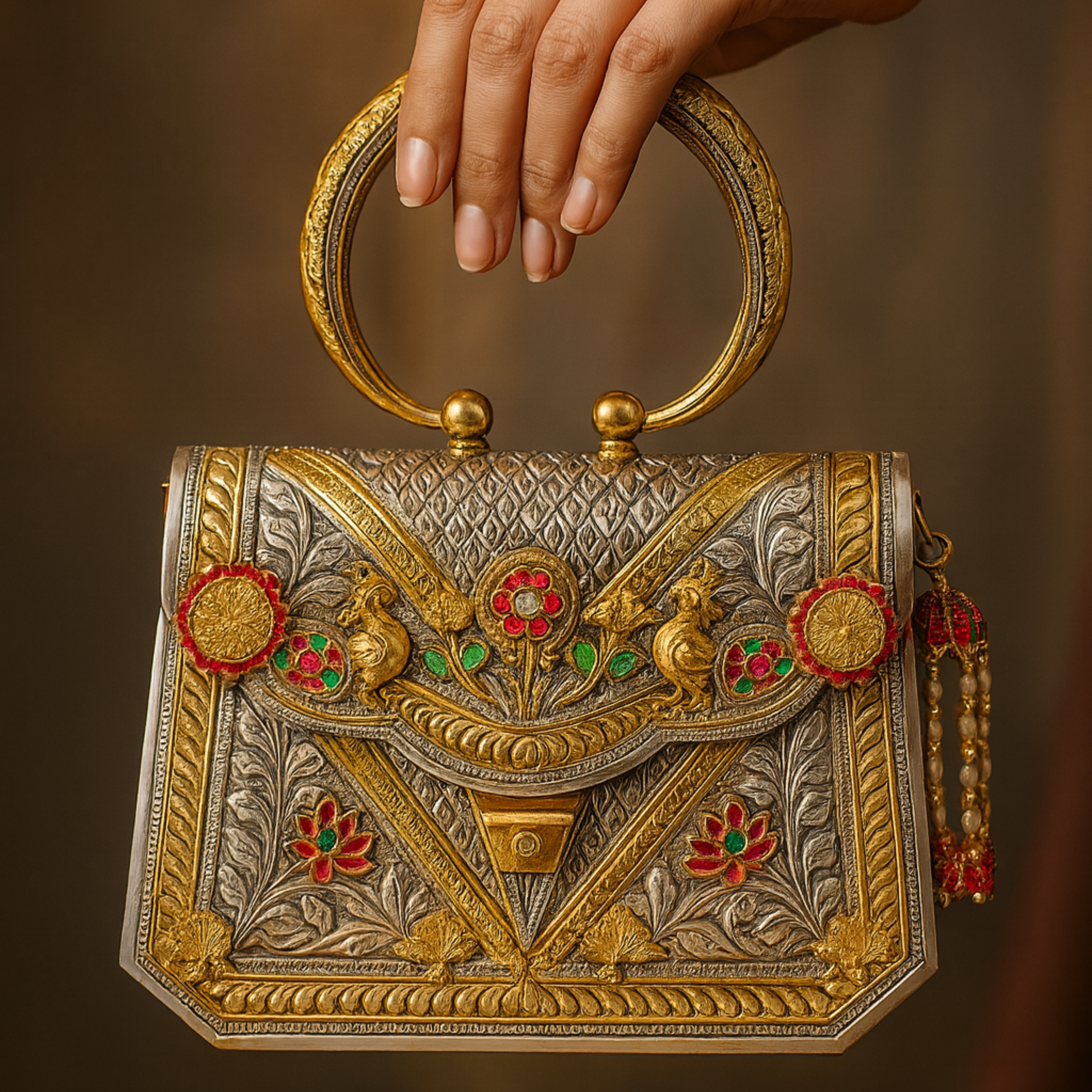 Imperial Gold Clutch