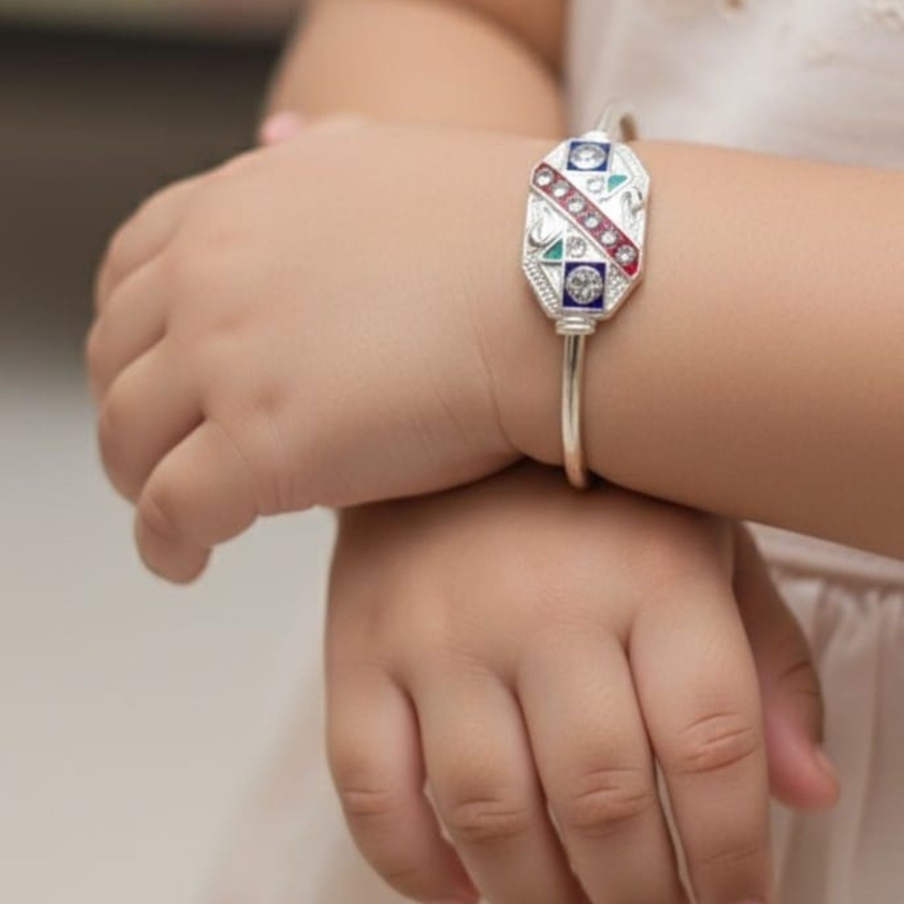 Royal Ruby charm Kada