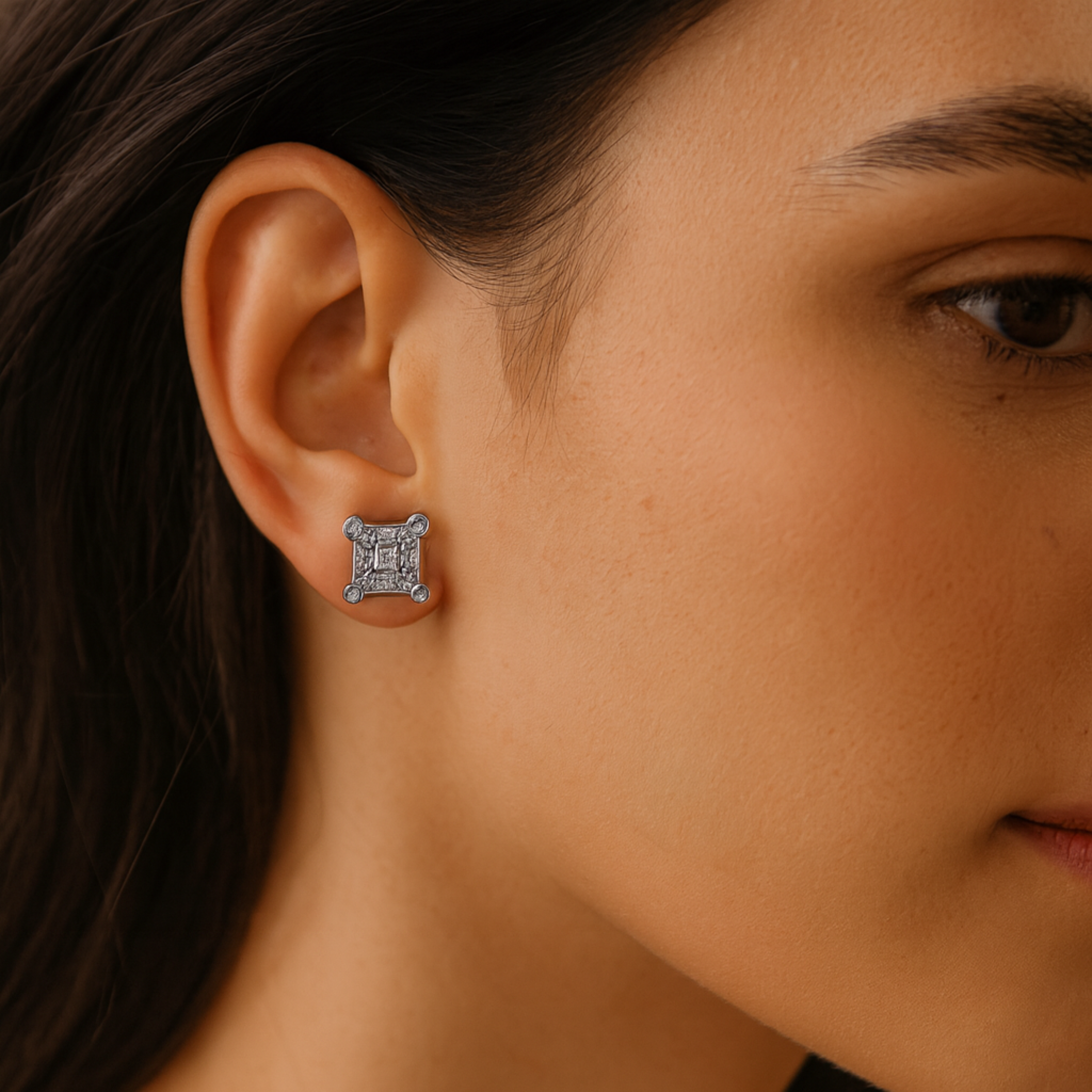 Angular Grace Earring