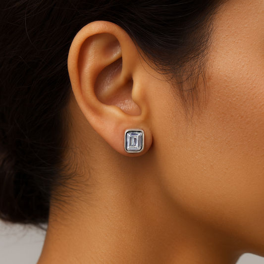 Grand Square Earring