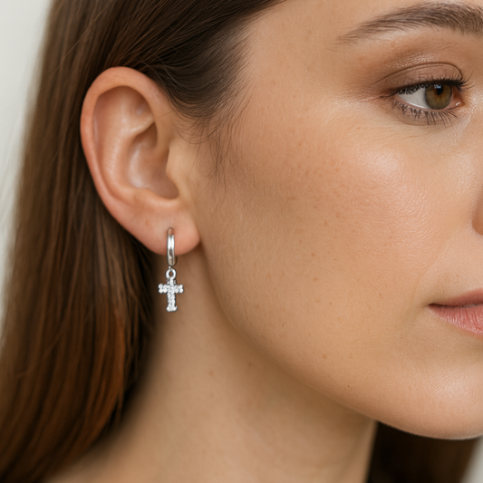 Heavenly charm studs