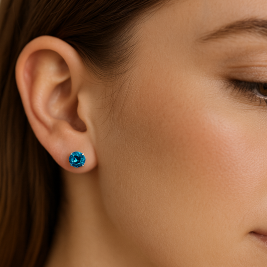 Sapphire Sky Stud