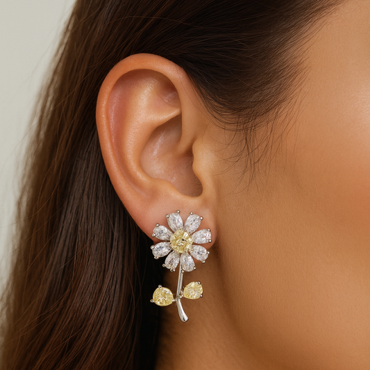 Pearl Blossom Earring