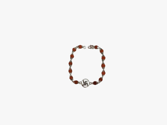 Divine Swastik Charm Bracelet