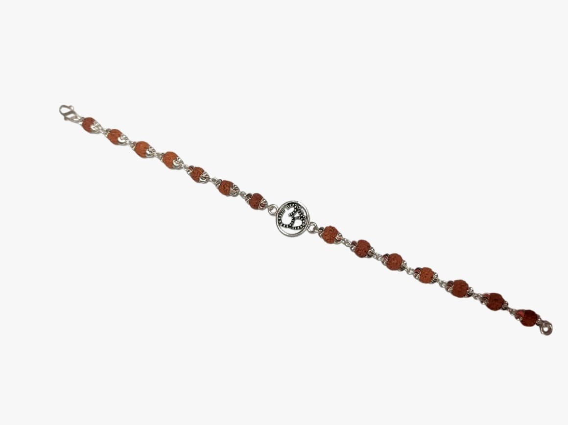 Sacred Om Rudraksh Bracelet
