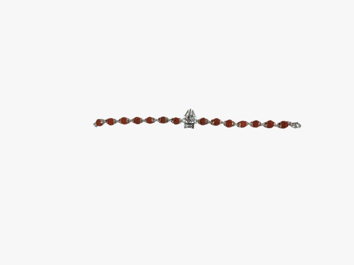 Om Damru Rudraksh Bracelet