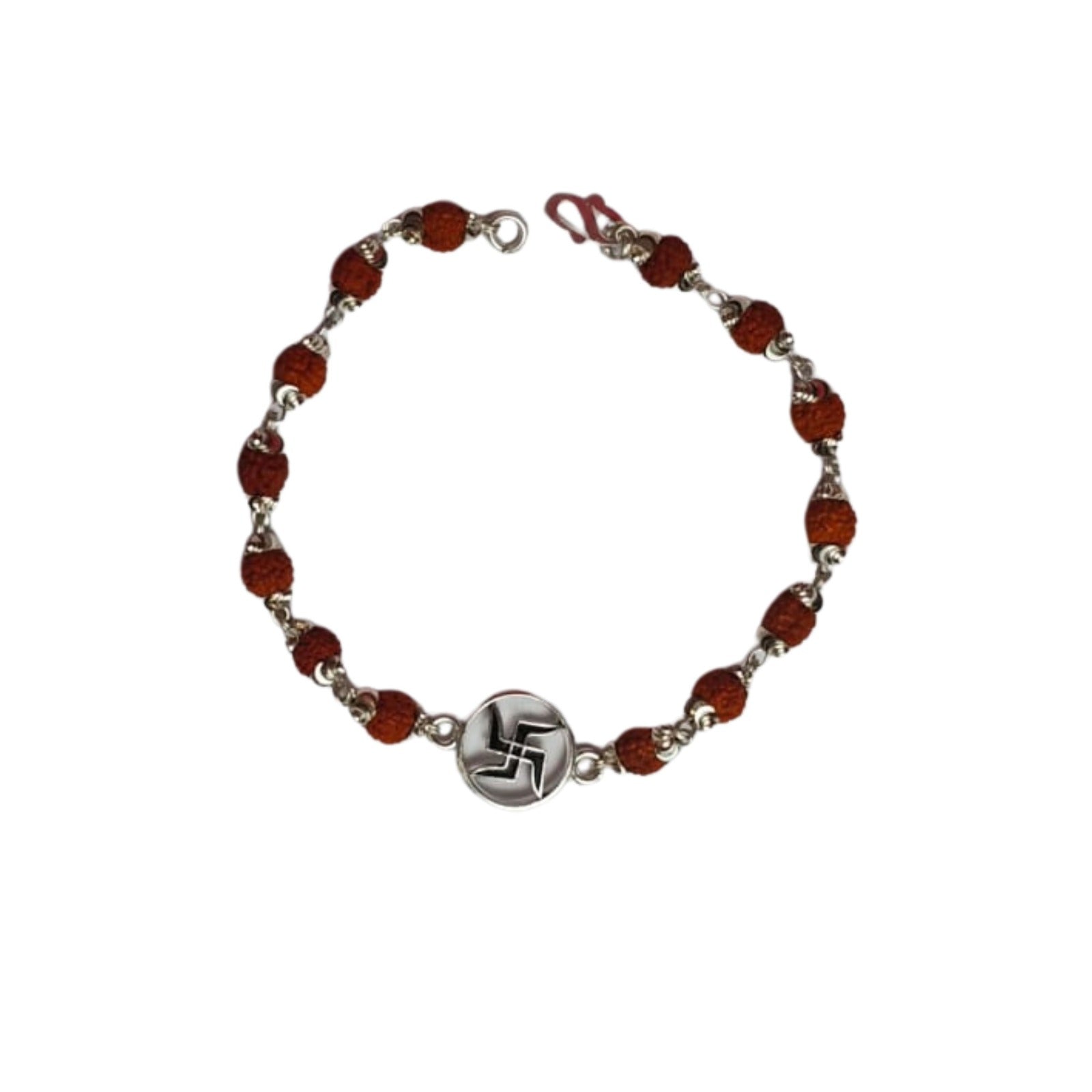 Om,Damru ,swastik ,Rudraksh Bracelet