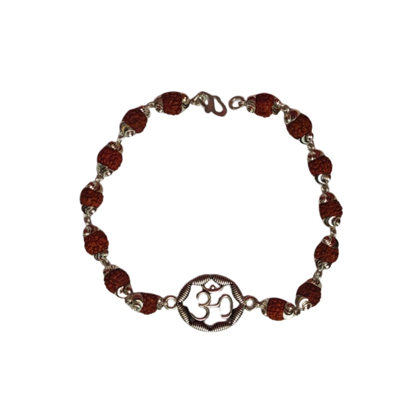 Om,Damru ,swastik ,Rudraksh Bracelet