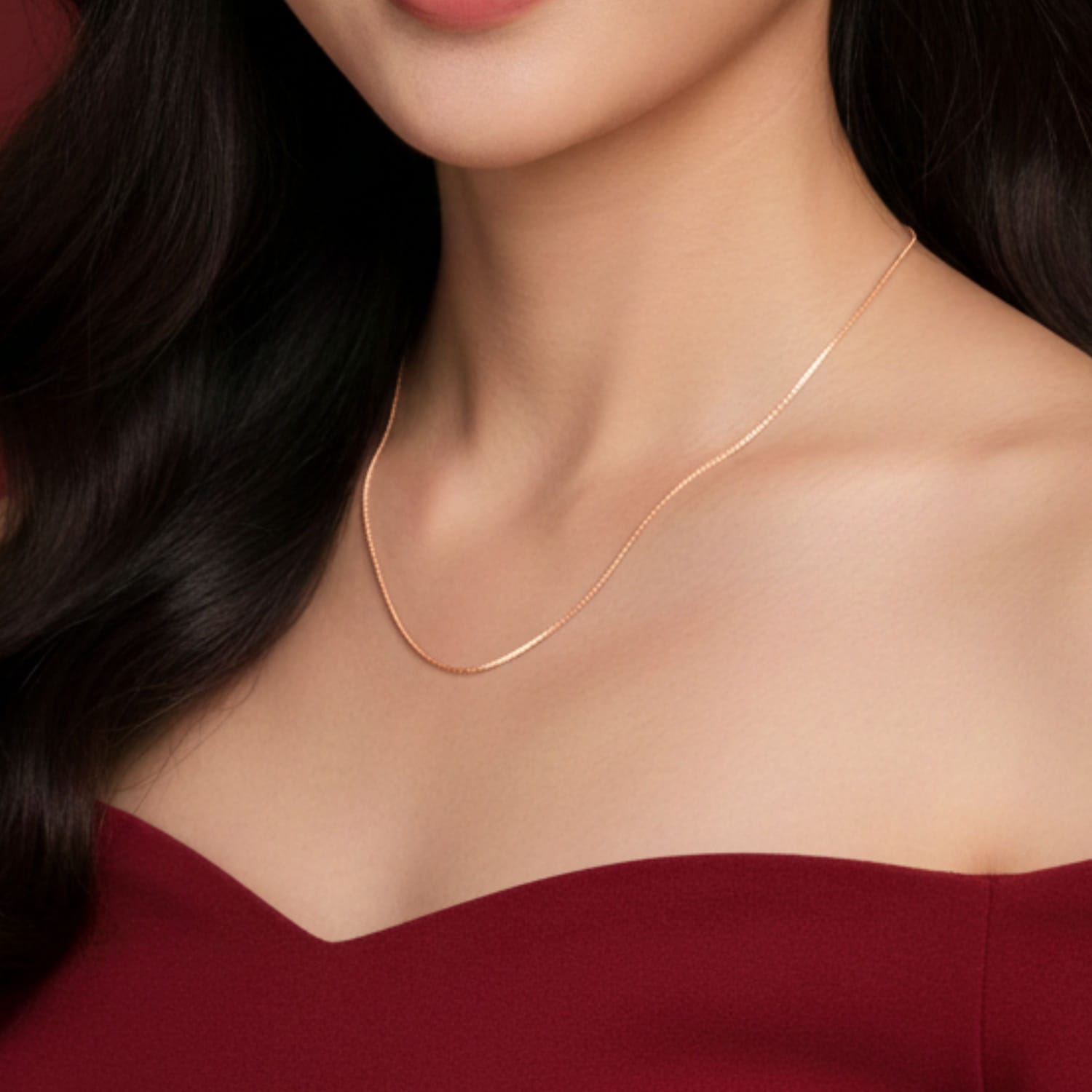 Classic Glow Silver Chain