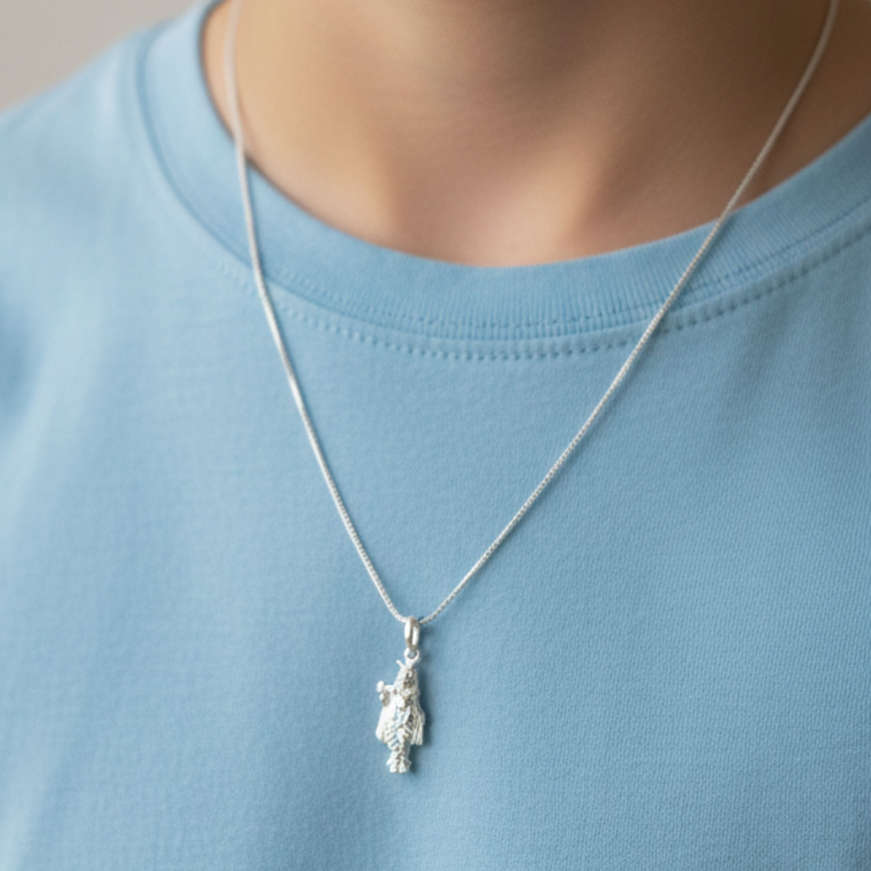 Silver “Krishna Locket