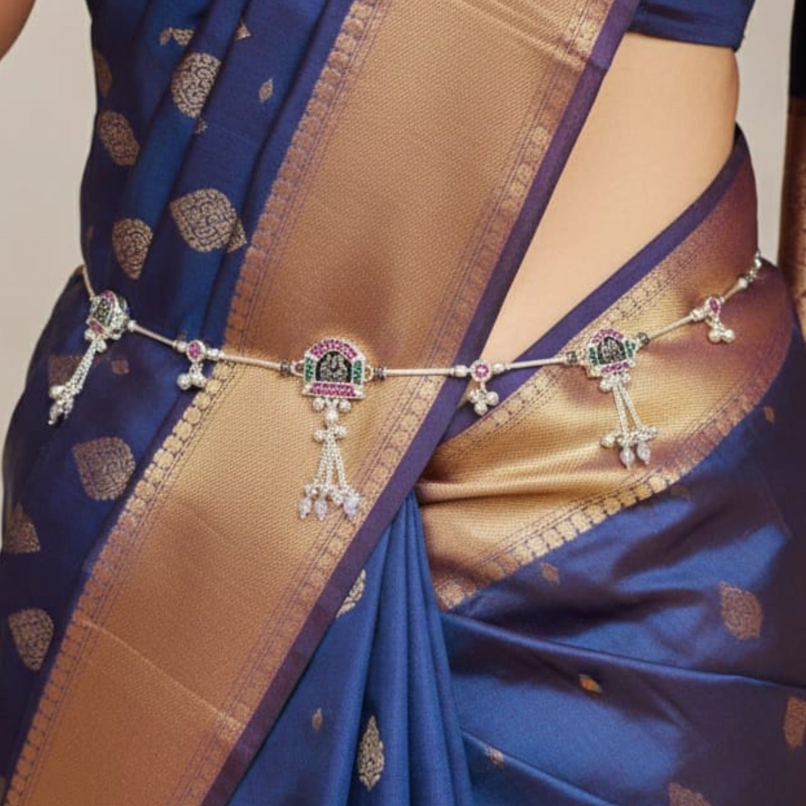 Rajwada Temple Silver Kamarbandh