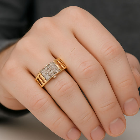 Square Prism Ring