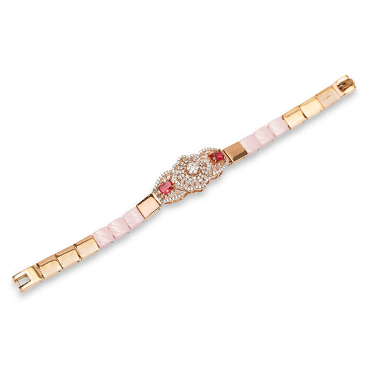 Golden Rosefire Bracelet