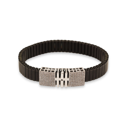 TriLine Ice Bracelet