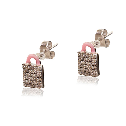 Twist Lock Earring
