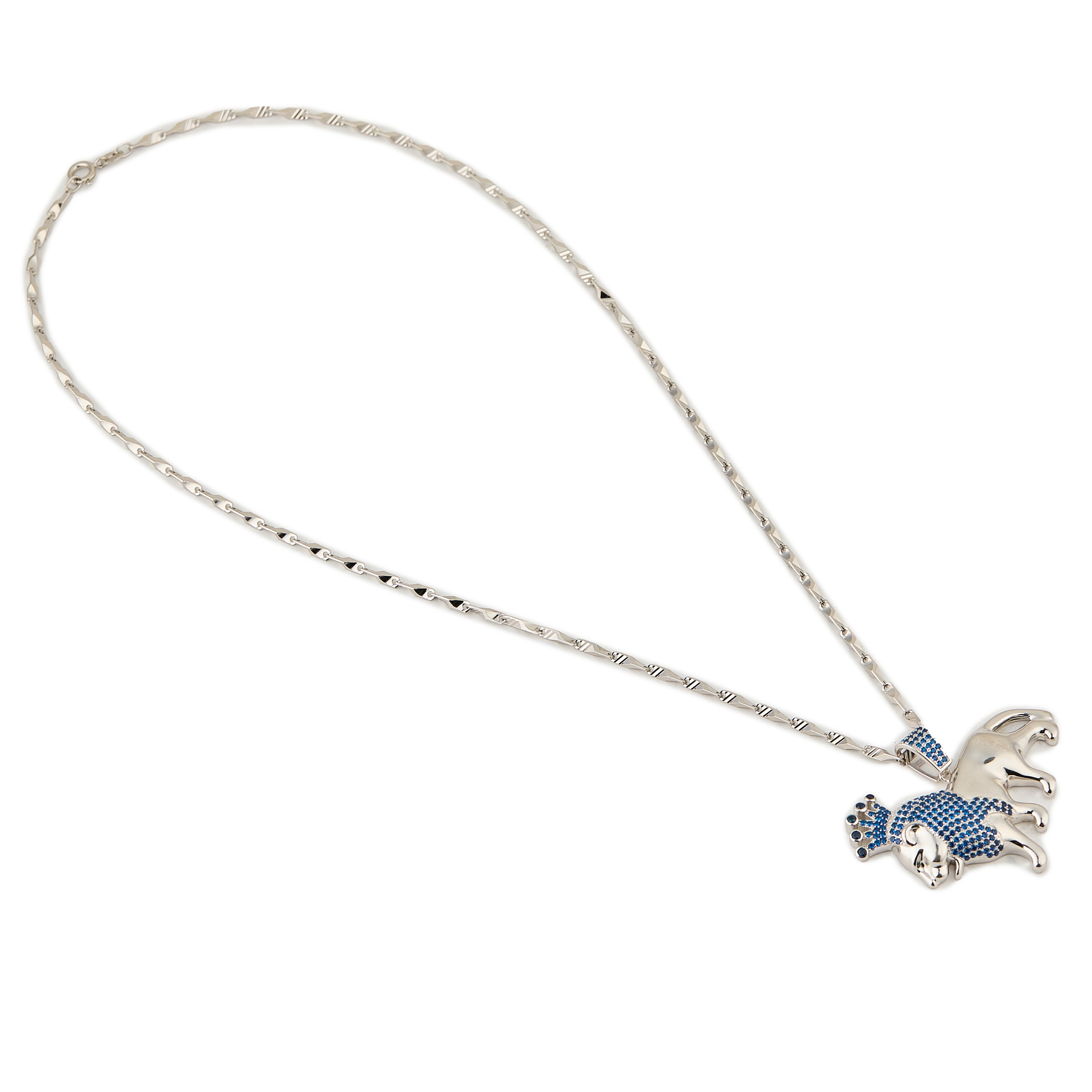 Blue Leo Locket
