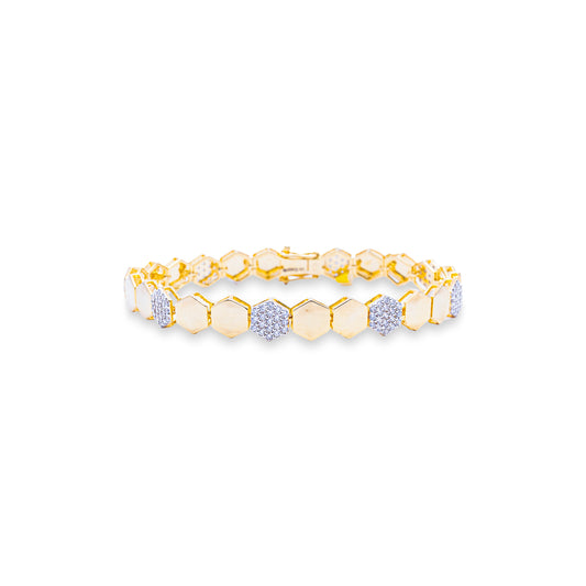 Diamond Hive Bracelet