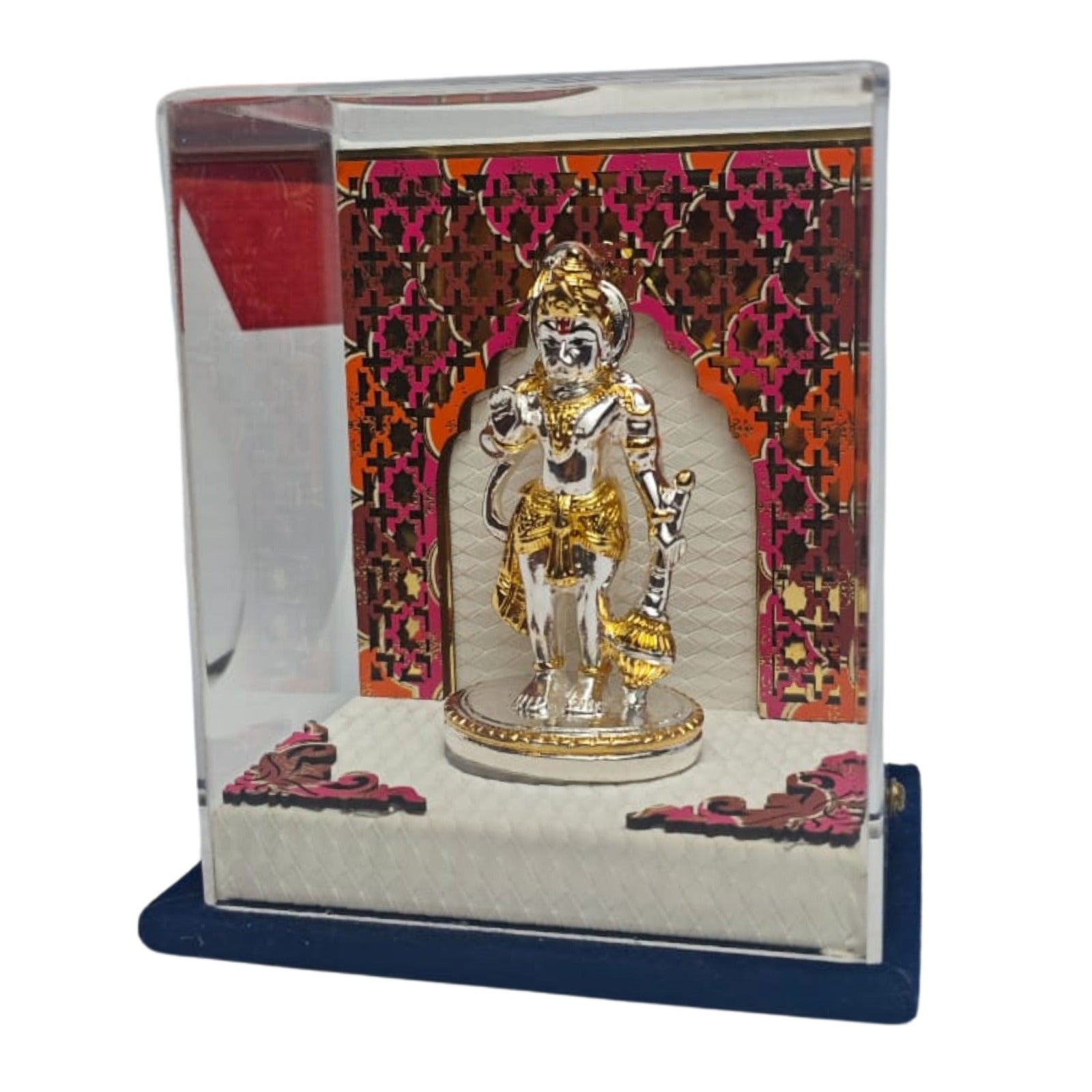 Divine Silver Hanuman Idol