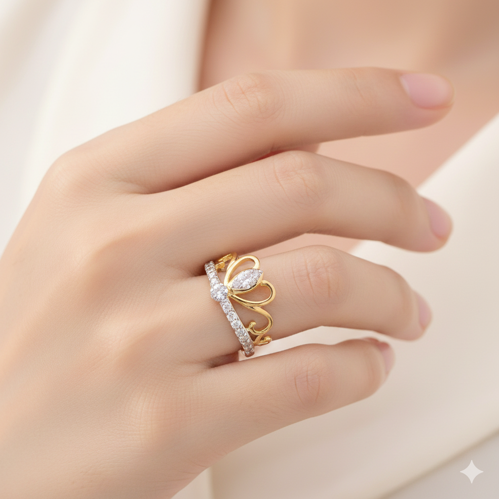 Celeste Crown Ring
