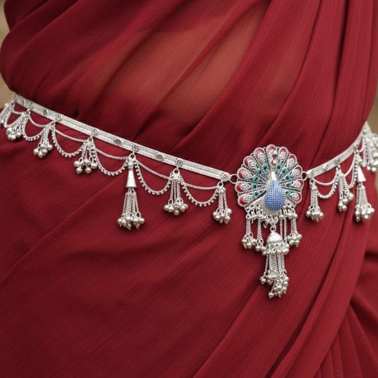 Morni Grace Silver Waistbelt
