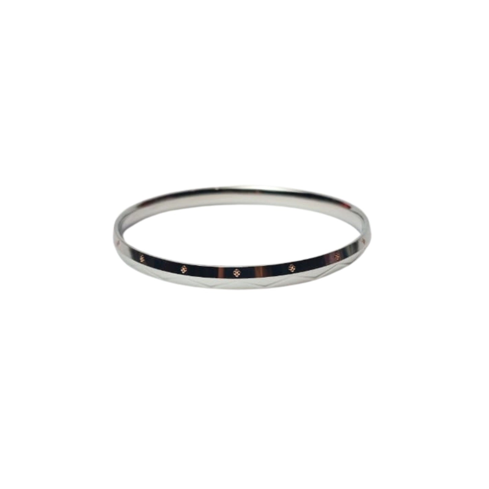 Silver Tiny Dots Kada