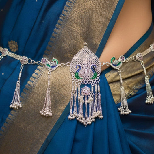 Neel Mayur Silver Kamarbandh