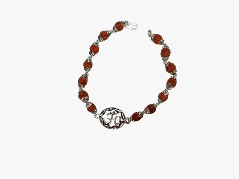 Sacred Om Rudraksh Bracelet