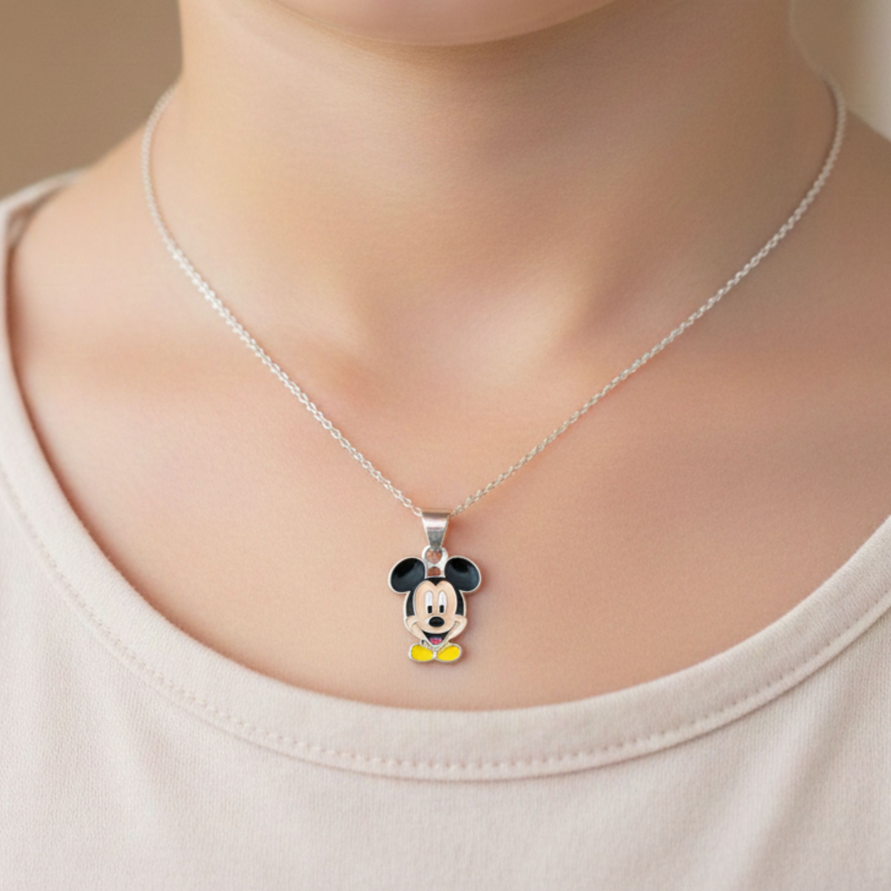 Mickey’s Enchantment Pendant With Chain
