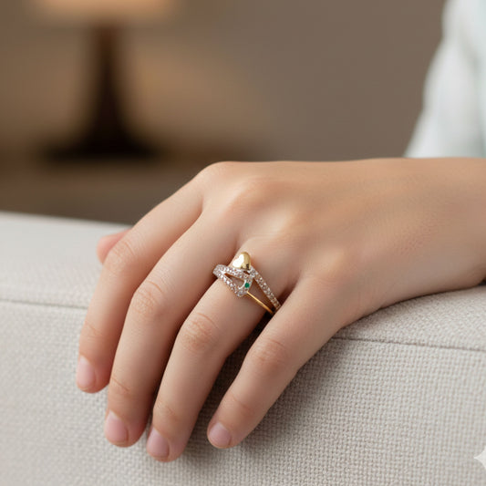 Lustrous Love Ring