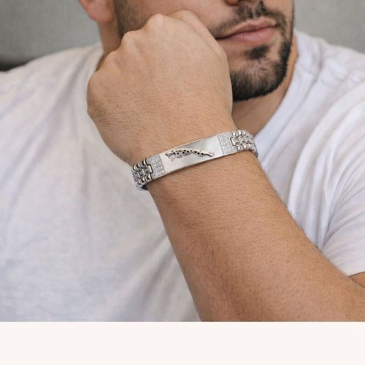 Leopard Link Bracelet
