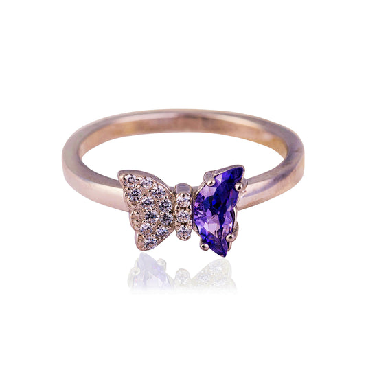 Lavender Wings Ring