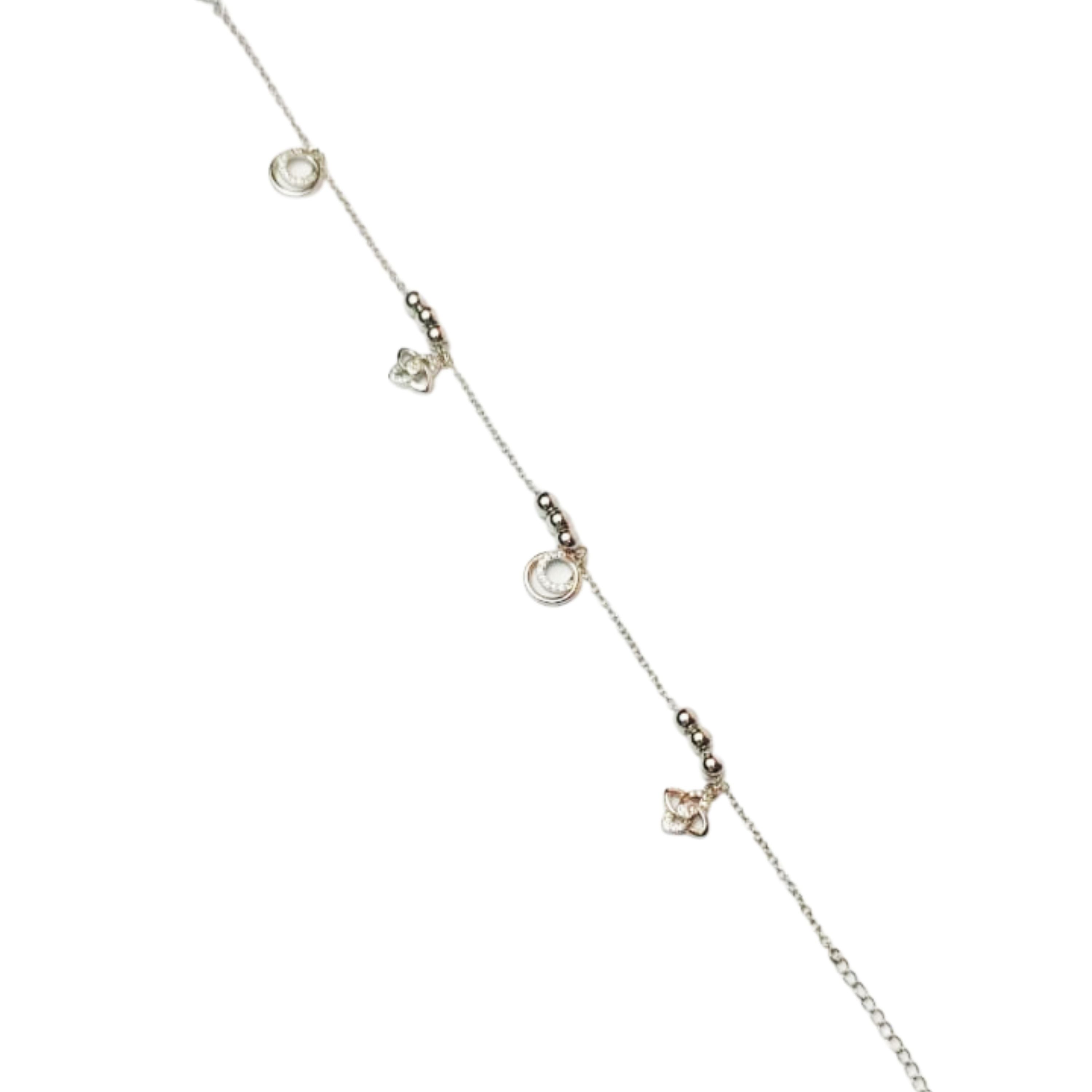 Silver Charms Chain Anklet